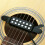Gitarr Pickup, Akustisk Gitarr Pickup Kontakt för MetallsträNgad Gitarr och Akustiska Gitarrinstrument TillbehöR 10