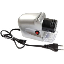 Afilador de Cuchillos EléCtrico, Motorizado AutomáTico, Herramienta de Afilado, Cuchillos Profesionales Que Afilan MultifuncióN. Enchufe Europeo