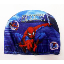 (SPiderman)Land Resort Cartoon Childrens Hats Stylish And Cute Swim Print Styles
