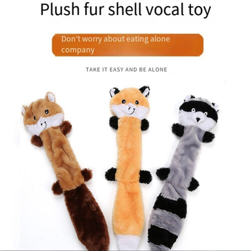 Brinquedos para CãEs de 18 Polegadas Sem Recheio, Brinquedo para Cachorro Que Faz Barulho, Brinquedos Interativos para Mastigar para Cachorros e 1