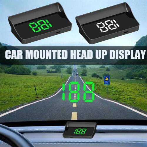 V9 Car - Display HUD Speedometer Display Windshield Projector KMH/MPH Automotive General Electronic Accessories B 2