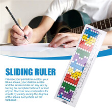 Guitar Sliding Ruler for the Practice Of Pentatonic, Diatonic and Mode Scales/Pentatonic Sliding Ruler