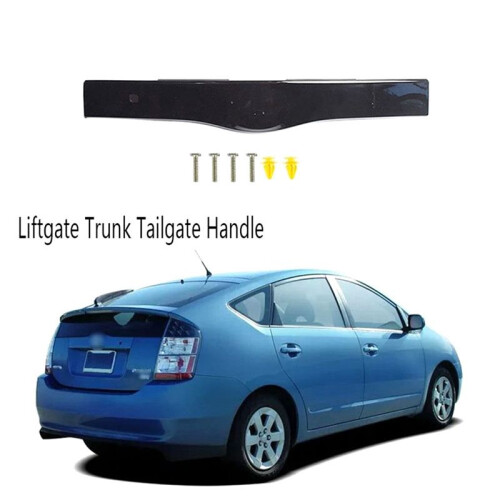 Black Rear Exterior Door  Tailgate Handle Liftgate Trunk for  Prius 2004-2009 1
