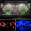 20Pcs T5 LED Lights for Car Dashboard Panel Gauge Indicator, 3030-3SMD Light Replacement with Twist Lock Socket - White 5