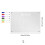 Planner Weekly Clear Magnetic Calendar Board Weekly Plan Notepad Magnetic Refrigerator Sticker, L-WEEK 6