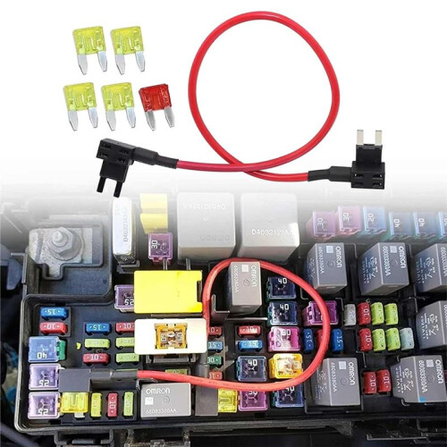 TIPM Bypass Cable, Fuse Holder Fuse Adapter, Fuel Pump Relay Bypass Cable for  Ram   , CBWPR091AA 1