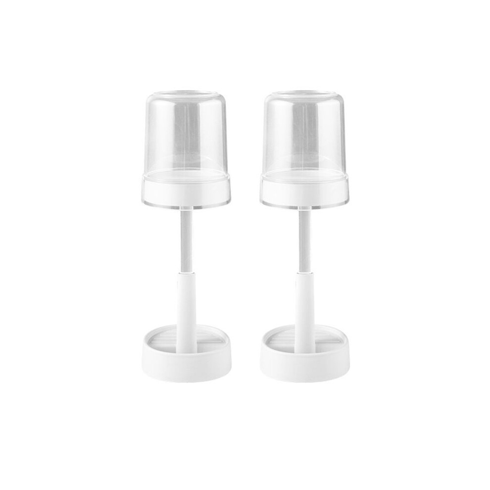 Toothbrush Holder with Cup Cover, Compatible with Electric Toothbrushes and Conventional Toothbrushes White-image-OPC-PTQNC28-NEW