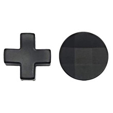 For One Elite Series 2 2PCS D-Pad Gaming Metal Controller Parts Replacement Controller Component Set Black