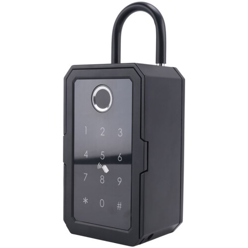 Smartkey Lock Box, Home Key Wireless Smartlock Box, Electronic Key Box App Digital Code  Key Safe for Host 2