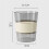 Plastic Small Trash Can Collapsible Portable Garbage Bin Foldable Round Wastebasket,for Bathroom Kitchen Offices 6