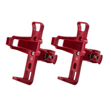Bike Bottle Holder Bicycle Bike Drink Bottle Rack Cages Cycling Water Cup Bracket Bike Accessories Rotatable Red
