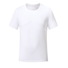(White,2XL)Men Women Plain T Shirts Cotton Short Sleeves Tee Crew Neck Top Tee Shirt
