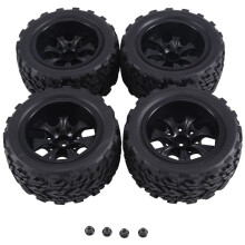 Ruedas y NeumáTicos para CamióN RC Hex 1/10 de 12 mm para Rustler 2Wd 4X4 VXL Redcat, A