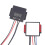 1Pc 5-12V Bathroom Mirror  Touch- Sensor for LED Light Mirror Headlight Monochrome 3