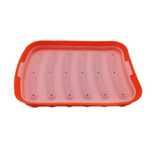 Orange-6 in 1 Sausage Machine DIY Mold Making Hot Dog Handmade Ham Silicone Mold Food Machine Kitchen Cooking Gadgets