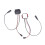 1Pc 5-12V Bathroom Mirror  Touch- Sensor for LED Light Mirror Headlight Monochrome 2