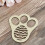 Easter Rabbit Foot Print Stencil Floor Bunny Foot Print Template Reusable Stencil 2