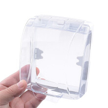 Deurbel Waterdichte Hoes Transparante Regendichte Hoes Waterdichte Regenhoes Box Outdoor Geschikte Knop Waterdichte Hoes