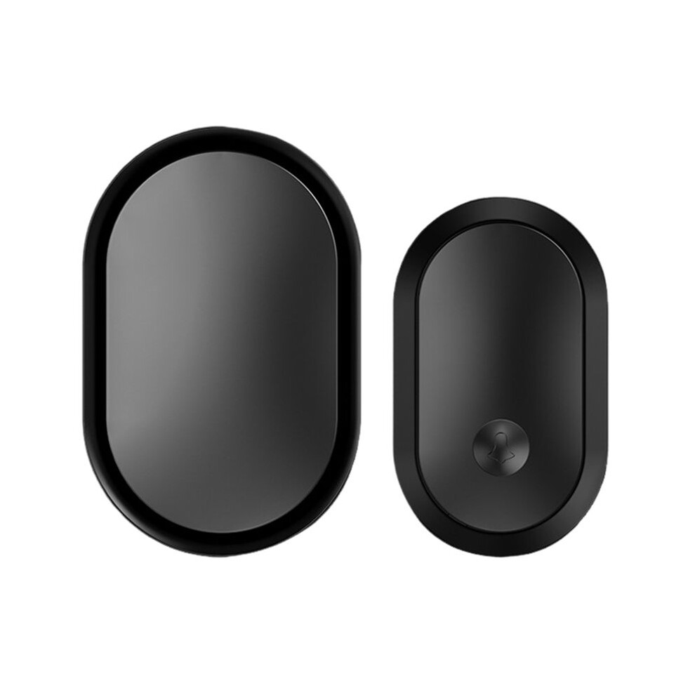 300M Wireless Doorbell Home Waterproof Battery Powered Home Door Bell Chime Kit Black 4712109284040