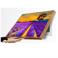 Print Lavender Canvas Paintings Wall Decorate Bedrooms Simplicity Apartment