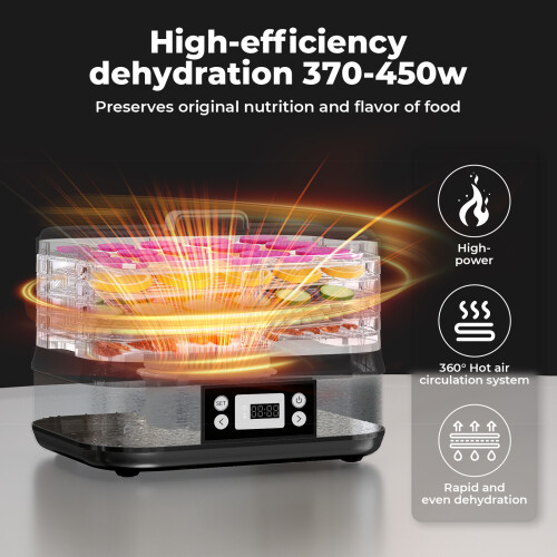 Spector Food Dehydrator 5 Tier Fruit Dryer Meat 1