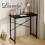 Levede 80cm Black Computer Desk w/ Storage Bag 5