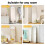 (Black) Levede 165x60cm Arched Full Length Floor Mirror 9