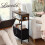 Slim Side Table with Charging Station Storage 7