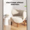 (Black) Levede 165x60cm Arched Full Length Floor Mirror 5