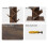 Levede 8-Tier Wooden Tree Bookshelf Display 4