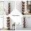 Levede 8-Tier Wooden Tree Bookshelf Display 6