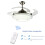 Universal Ceiling Fan Lamp Remote Control Kit Adjusted Wind Speed Transmitter Receiver Timing Control  220V 4