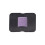 4 Confezioni di Portapenne per Notebook, Portapenne Autoadesivi e Custodie Elastiche per Matite Progettati Specificatamente Viola 1