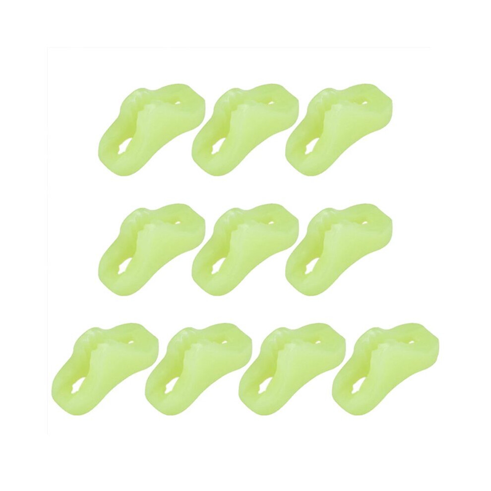 10Pcs Outdoor Camping Luminous Rope Buckle Tent Pull Rope Luminous Anti-Slip Buckle Rope Buckle Tent Accessories 6033887314063