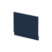 750mm Straight Bath MFC End Panel & Plinth - Matt Electric Blue