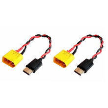 Kabel WejśCiowy XT60 do Type-C Kabel ZasilająCy Kabel PołąCzeniowy Kabel ZasilająCy XT60 TrwałY Zasilacz