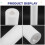 10 ST Universal Vattenfilter PP Bomullsfilterpatron Sedimentvattenfilter Polypropenmaterial, 1 Mikrometer 2