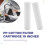 10 ST Universal Vattenfilter PP Bomullsfilterpatron Sedimentvattenfilter Polypropenmaterial, 1 Mikrometer 10