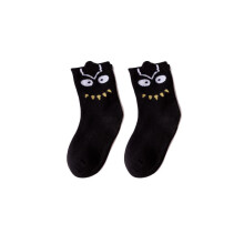 (Black,16)Cotton Boys Socks Cute Cartoon Pattern Kids Socks For Sport Style