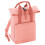 BagBase (One Size, Blush Pink) BagBase Twin Handle Roll-Top Backpack 1