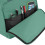 BagBase (One Size, Sage Green) BagBase Twin Handle Roll-Top Backpack 3