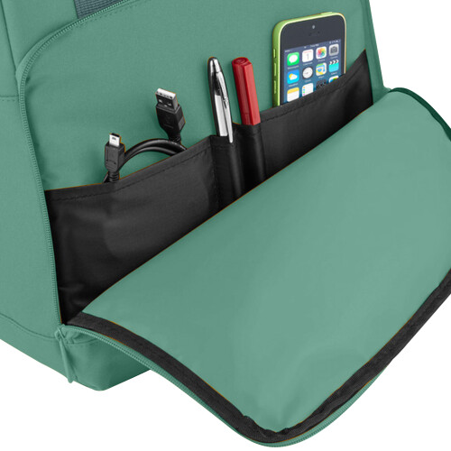 BagBase (One Size, Sage Green) BagBase Twin Handle Roll-Top Backpack 2