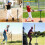 29.5In-45.3in Baseball Softball Batting Tee for Hitting Height Adjustable Practice Training Travel Tee  Stand 5