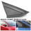 Car Black Front Window Triangle Panel Triangular Decorative Panel 9647011377 96470112777 for  C4 04-10 5