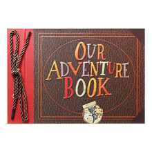 Scrapbook Photo Album,Our Adventure Book Scrapbook,For Anniversary, Wedding, Travelling, (Adventure Book)