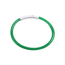 Coleira de Cachorro com Luz LED DestacáVel e Brilhante com Carregamento USB Trela Luminosa para Produtos para CãEs de EstimaçãO Carga USB Luminosa