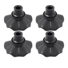 4Pcs Camping Stool Leg Cap Non-Slip Outdoor Chair Foot Cover Adjustable Fishing Chair Accessory 15mm