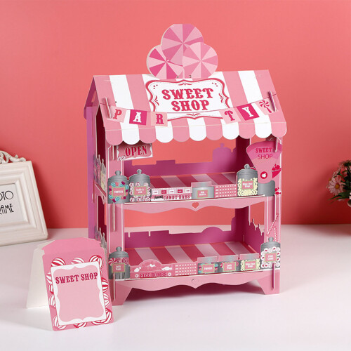 Cardboard Cupcake Tower 3 Layer 1