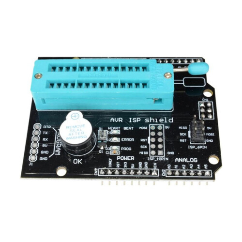 AVR ISP Universal Programmer Expansion Board Shield Burning Bootloader for Atmega328P Module Atmega with LED Indicator 2