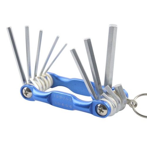 Folding Hex Key Box End Wrench Set Flat   Spanner Key Set Repair Car Hand Tools B 2